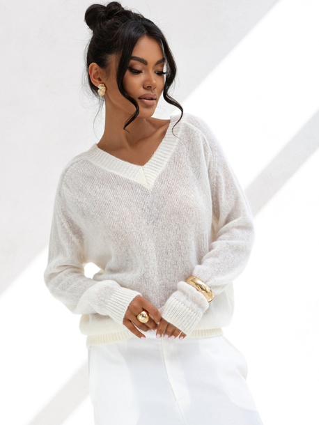 Sweter Premium Isolde biały
