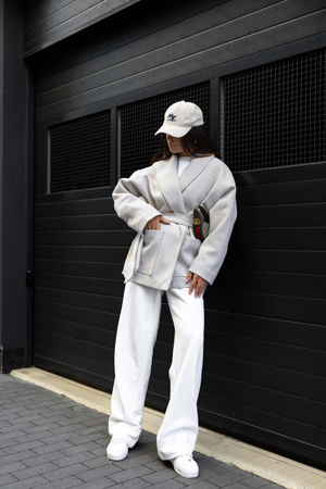 Płaszcz Stormi jasny szary