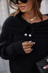 Sweter Ava czarny