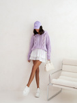 Sweter Cindy Fioletowy