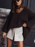 Sweter Solenne brązowy