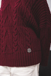 Sweter Rubi bordowy