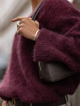 Sweter Premium Maeve bordowy