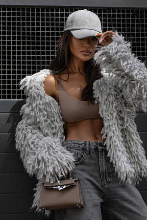 Sweter Corvella szary