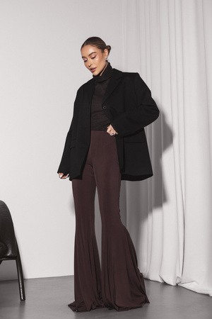 Spodnie Veloria brązowe