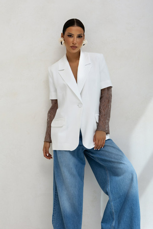 Marynarka Lace biała