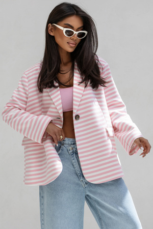 Marynarka Berlin różowa