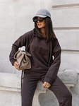 Bluza Paris czekoladowa