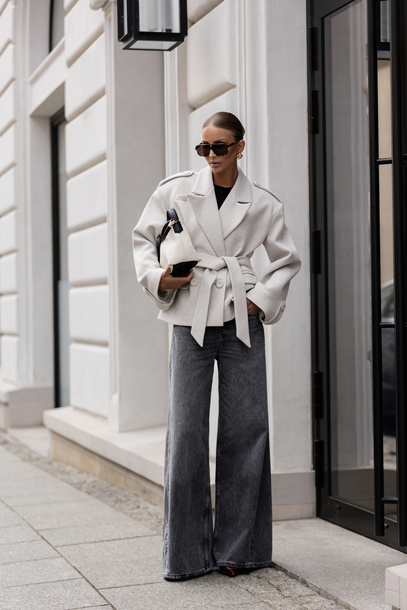 Kurtka Geneva ciemny beż