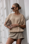 Sweter Copenhagen camel