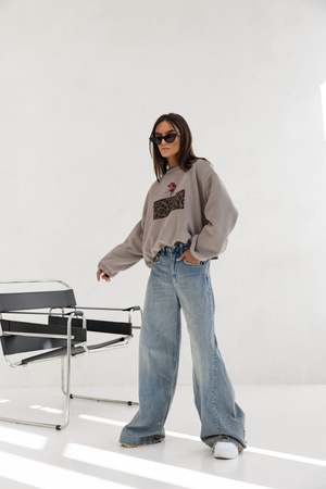 Spodnie Carry ciemny jeans