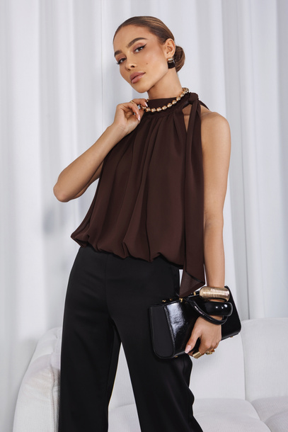 Koszula Arlo czekoladowa