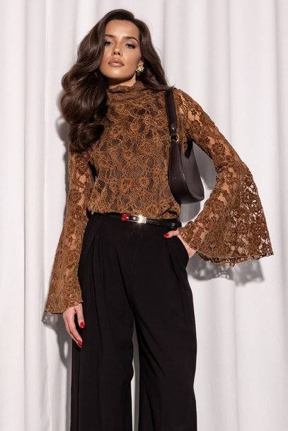 Koszula Myra jasny brąz