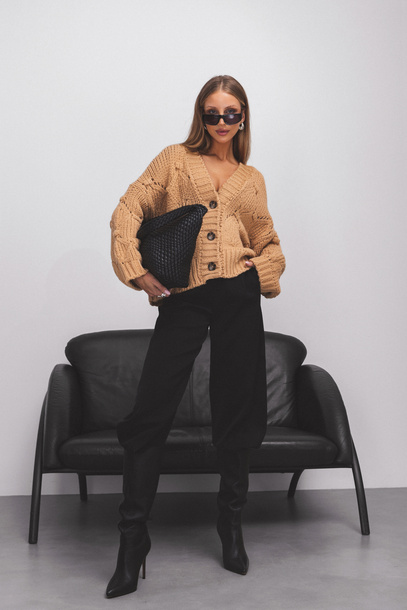 Sweter Nubbi beżowy 