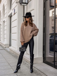Sweter Mocha beżowy