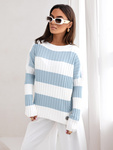 Sweter fiona niebieski