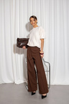 Spodnie Nell brązowe