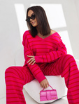 Sweter Leny malinowy 