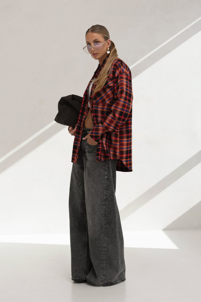 Koszula Harper pomarańczowa