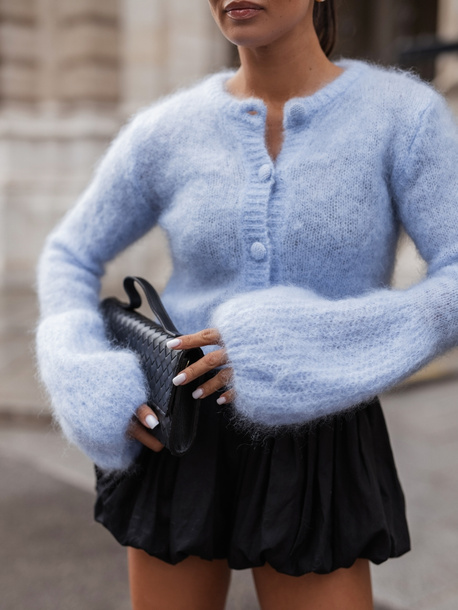 Sweter Premium Seraphine niebieski