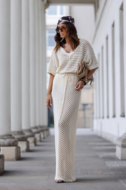 Sweter Mykonos jasny beż