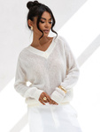 Sweter Premium Isolde biały