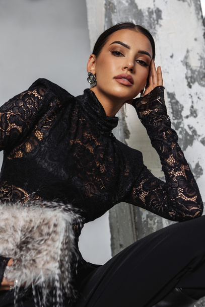 Koszula Eronis czarna