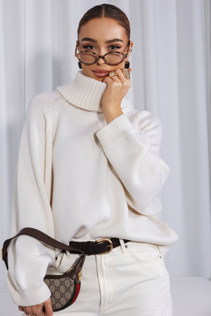 Sweter Fervor śmietankowy Premium