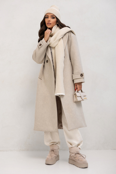 Szalik Haven beżowy