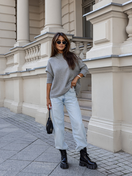 Sweter Sophie szary