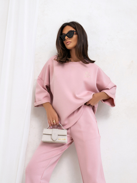 Bluza Reya pudrowy róż